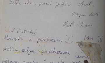 Księga gości 2014